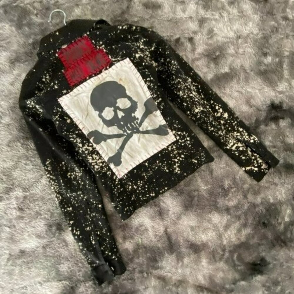 Tripp Punks Not Dead Bleach Slim Jacket